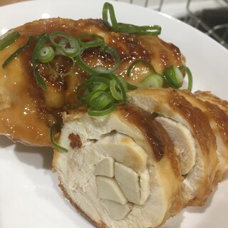 鶏むね肉で作るロールチキン